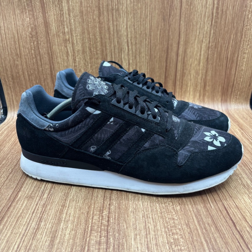 Adidas ZX 500 "Hawaiian" Sneakers Men Black M20139 Size 13 Retro Runner‎